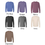 Applique Comfort Long Sleeve