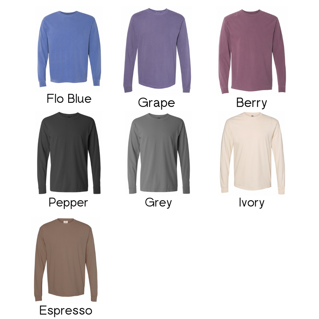 Embroidered Comfort Long Sleeve