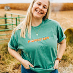 Embroidered Comfort Short Sleeve