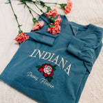 Embroidered Comfort Long Sleeve