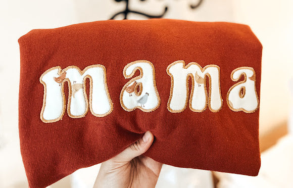 Different Ways to Personalize Your “Mama” Sweatshirt