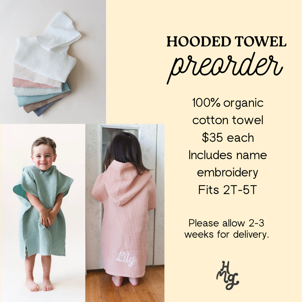 Hooded Towel Preorder