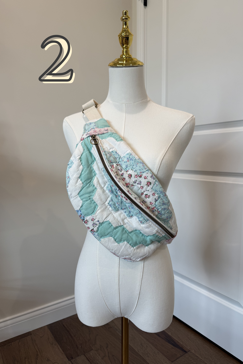 Vintage Quilt Crossbody Bags