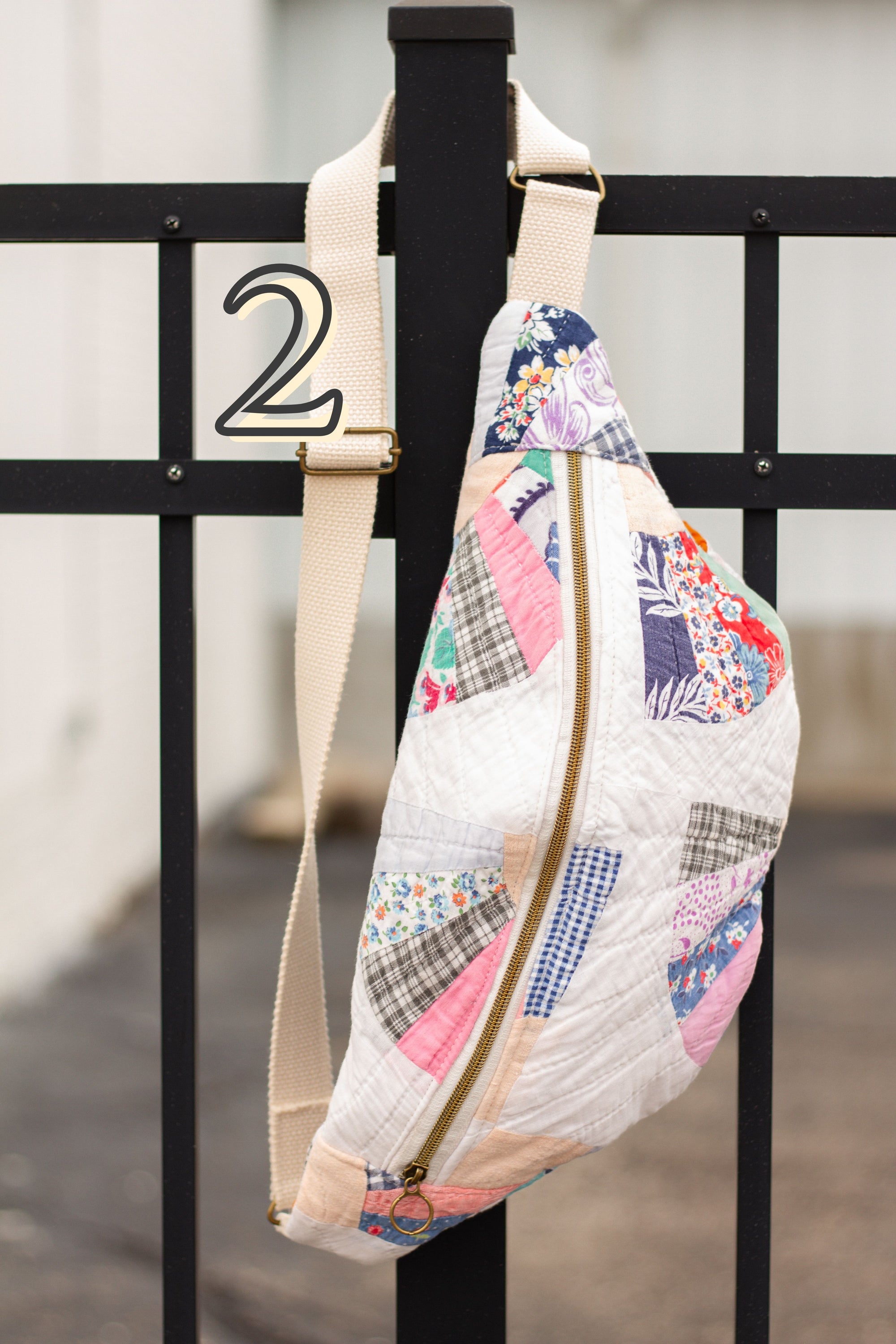 Vintage Quilt Crossbody Bags