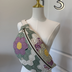 Vintage Quilt Crossbody Bags