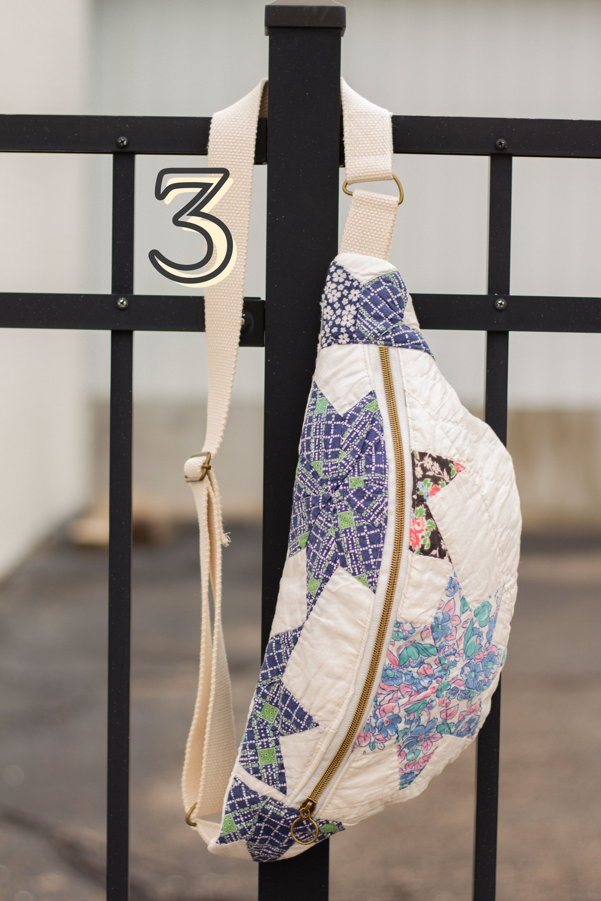 Vintage Quilt Crossbody Bags