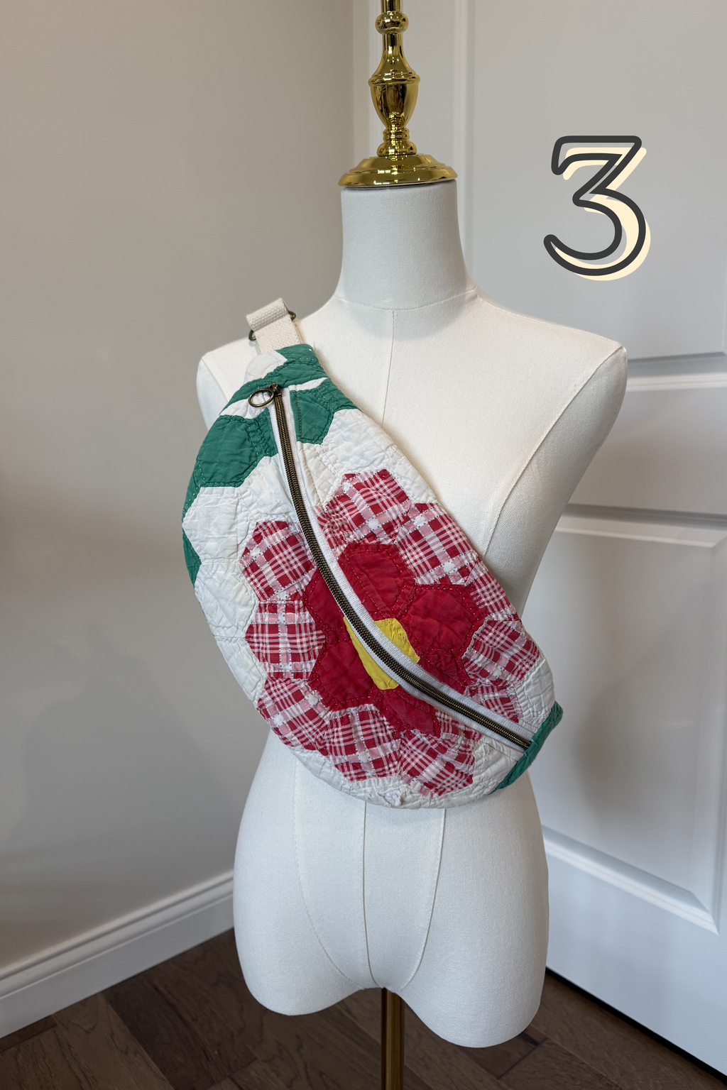 Vintage Quilt Crossbody Bags