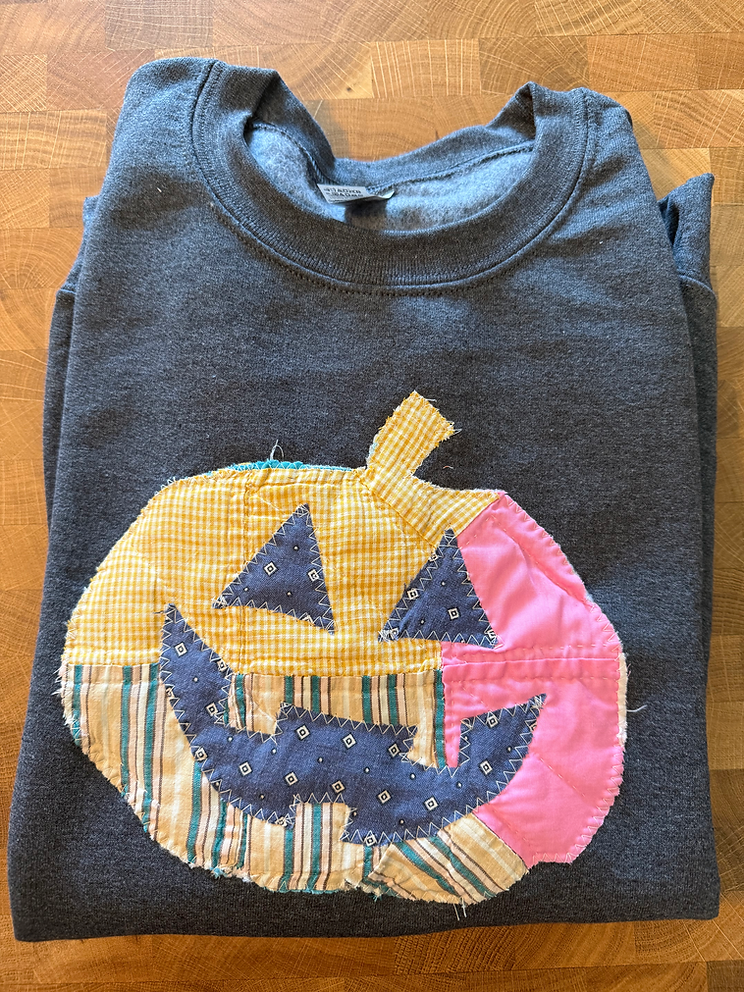 Quilty Jack-o-Lantern Sweatshirts
