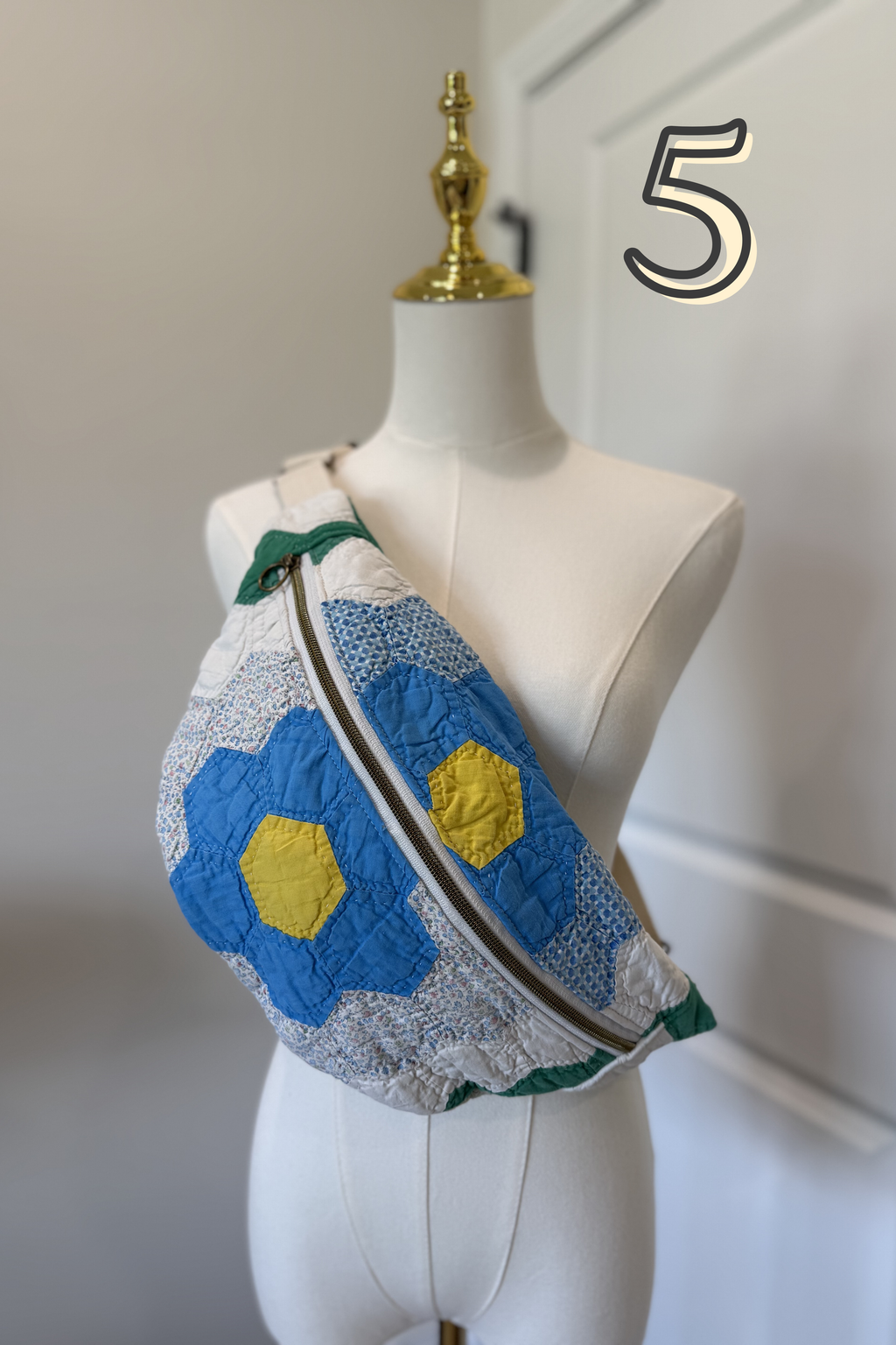 Vintage Quilt Crossbody Bags