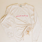 Embroidered Comfort Long Sleeve