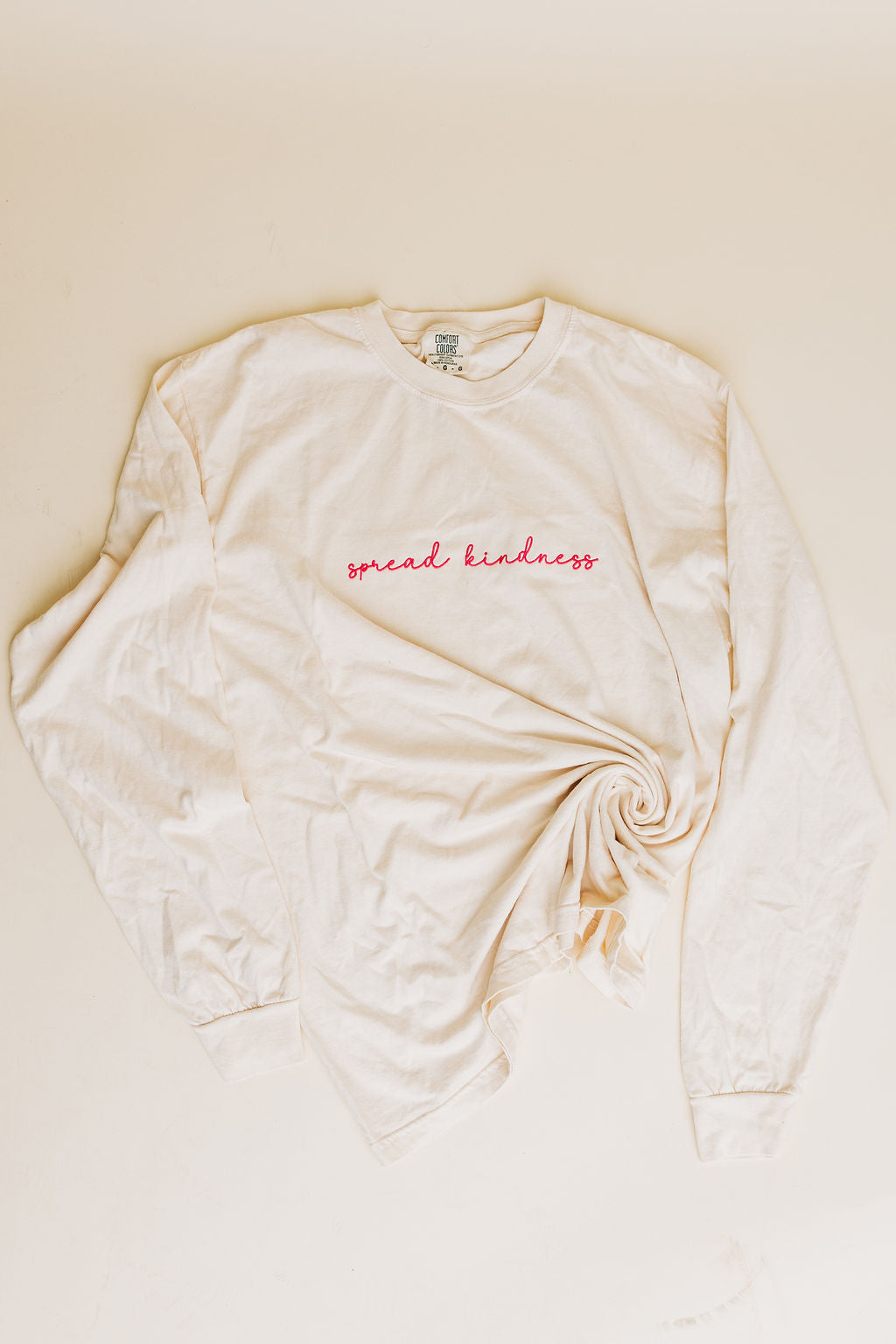 Embroidered Comfort Long Sleeve
