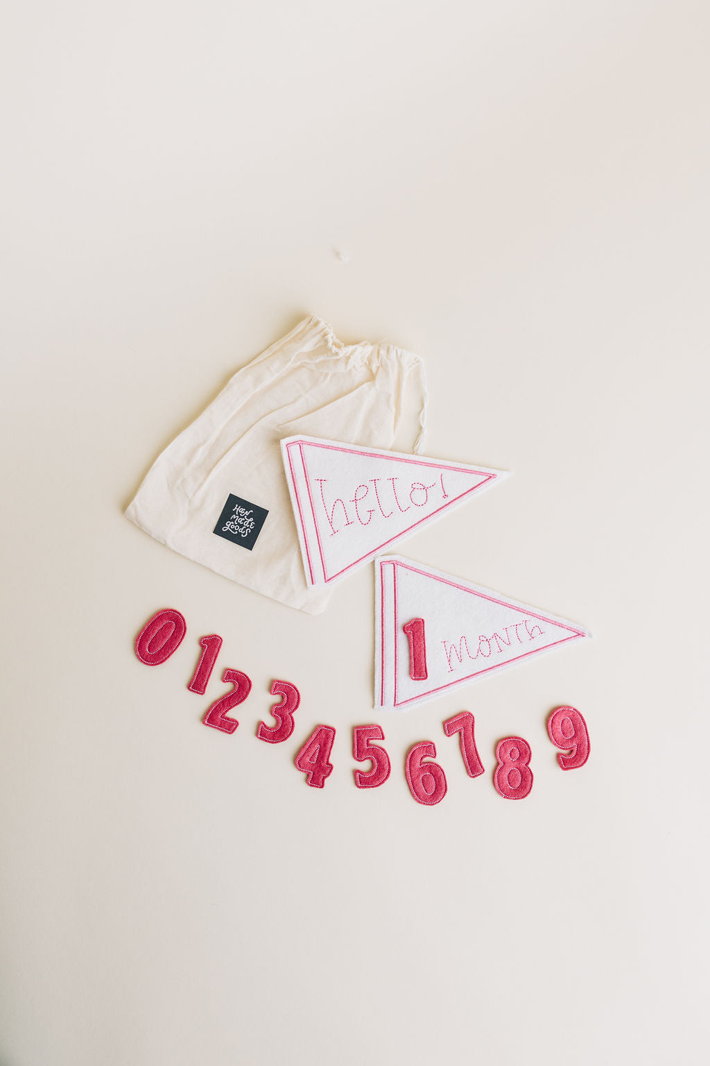 Baby Milestone Pennants