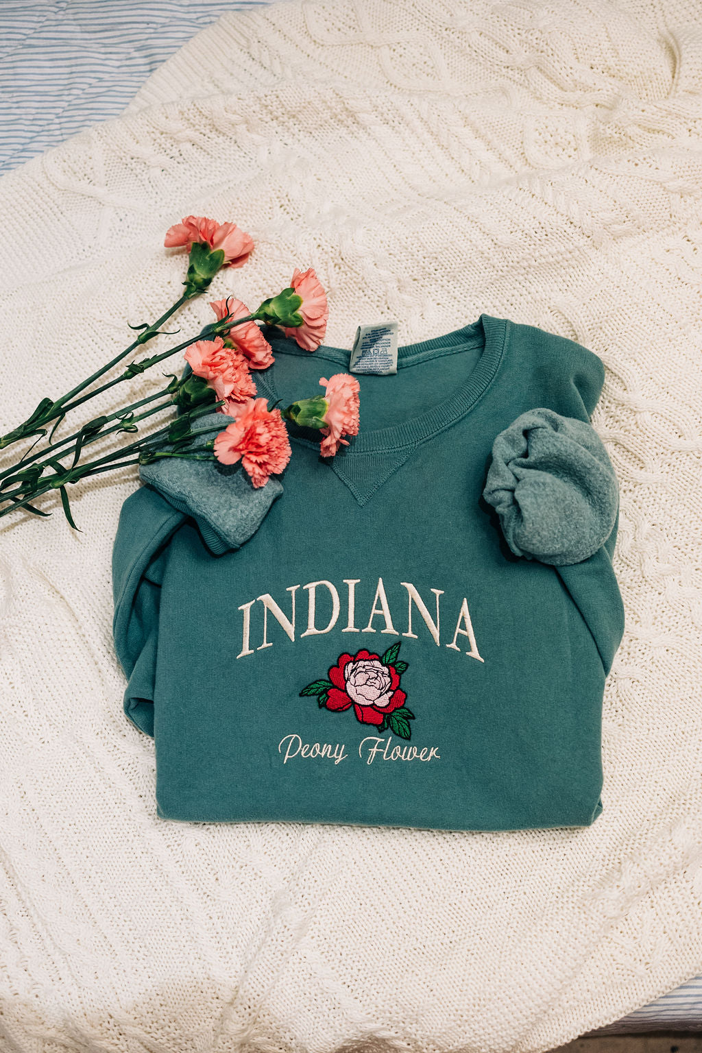 Embroidered Comfort Sweatshirt