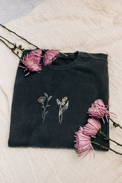 Embroidered Comfort Sweatshirt