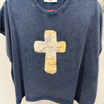 Quilty Cross Tee