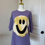 Purple Smiley Tee