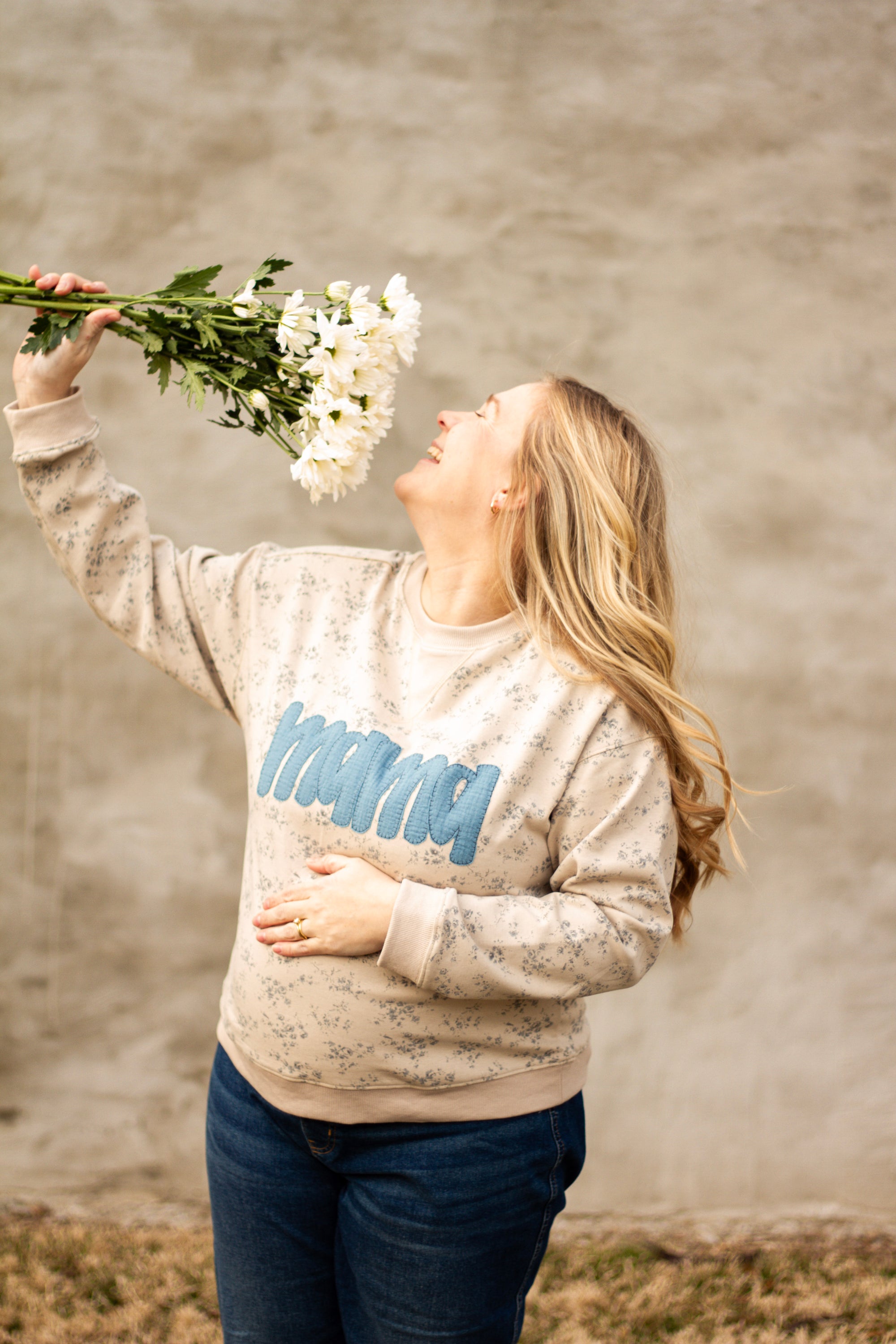 Floral MAMA Sweatshirt