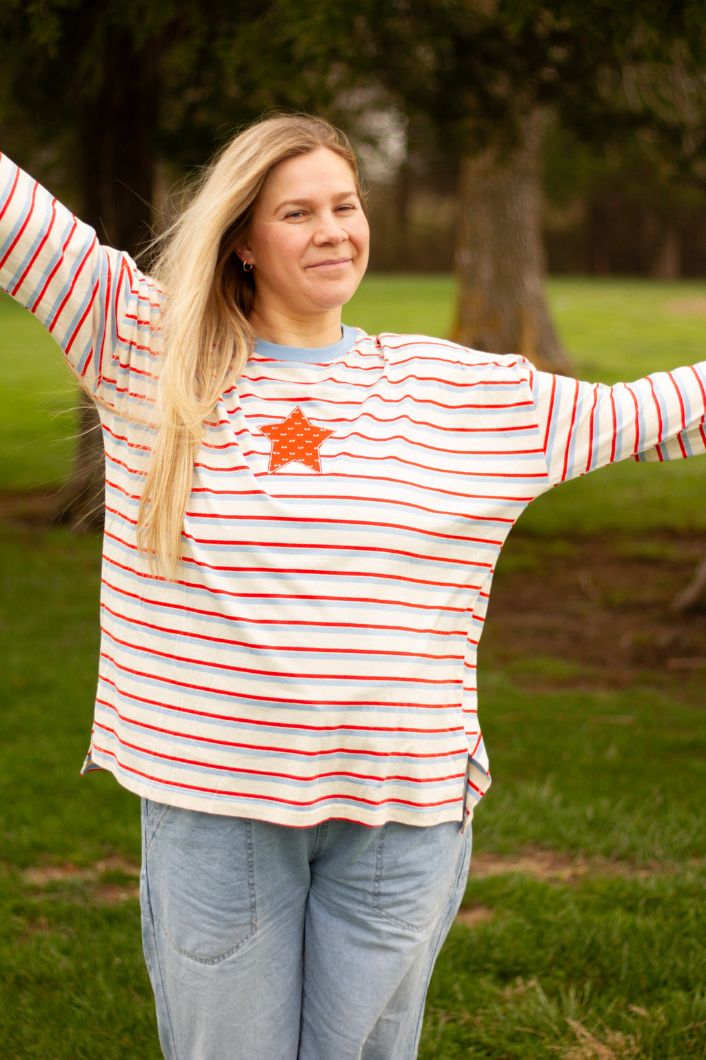 Stars + Stripes Long Sleeve