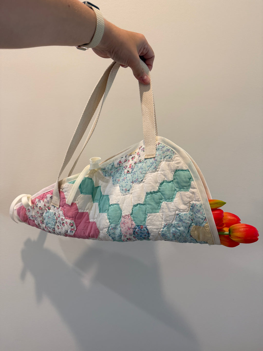 Farmer's Market Flower Tote