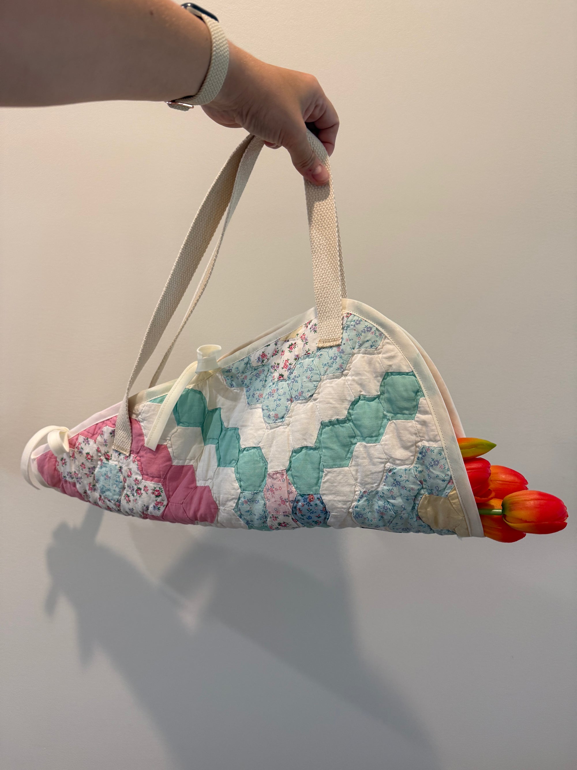 Farmer's Market Flower Tote