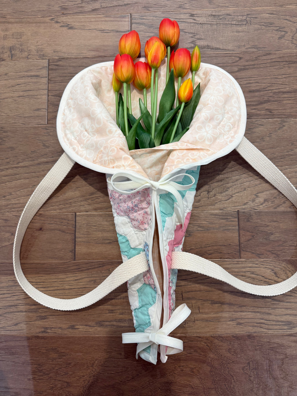 Farmer's Market Flower Tote