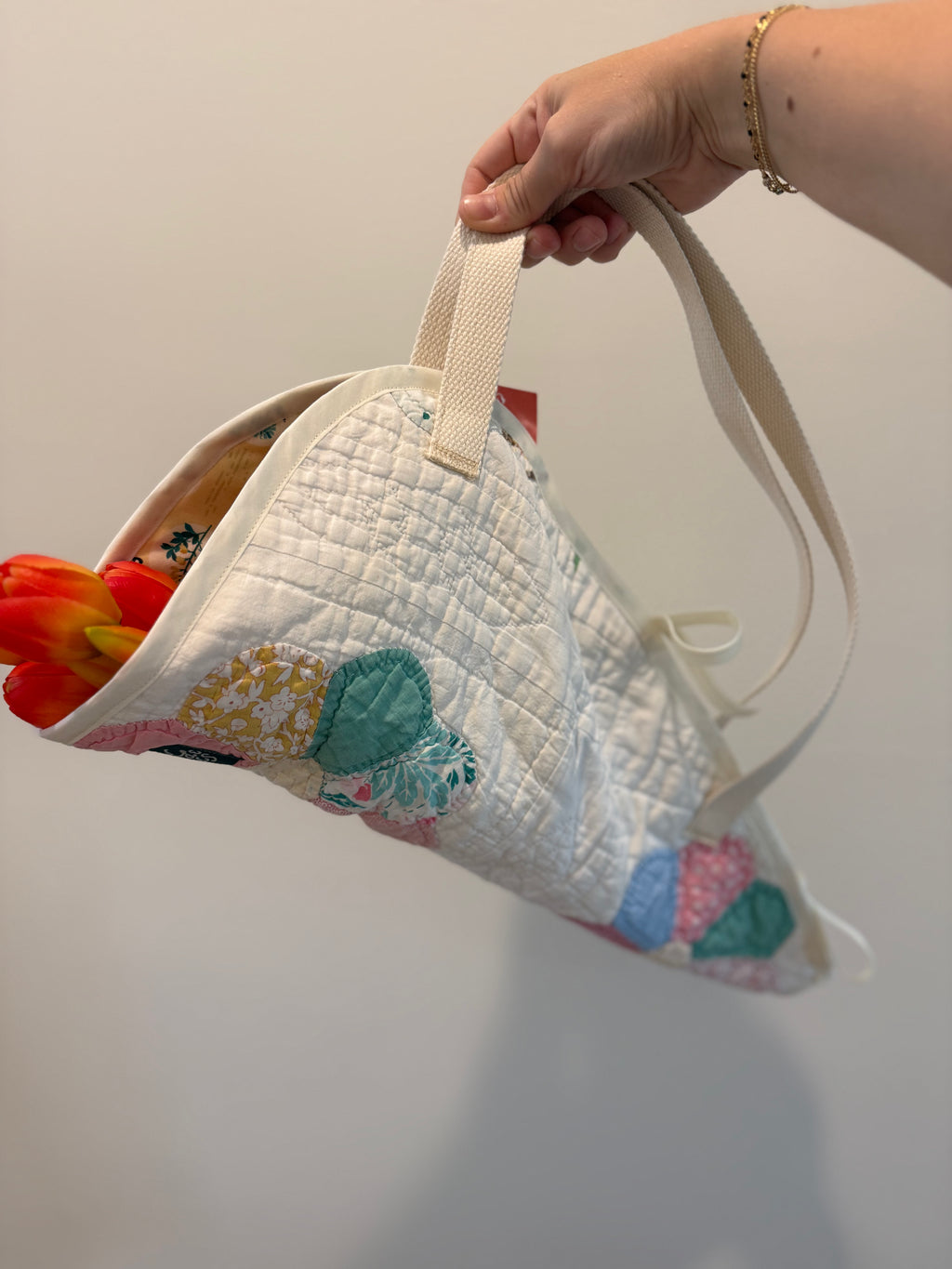 Farmer's Market Flower Tote