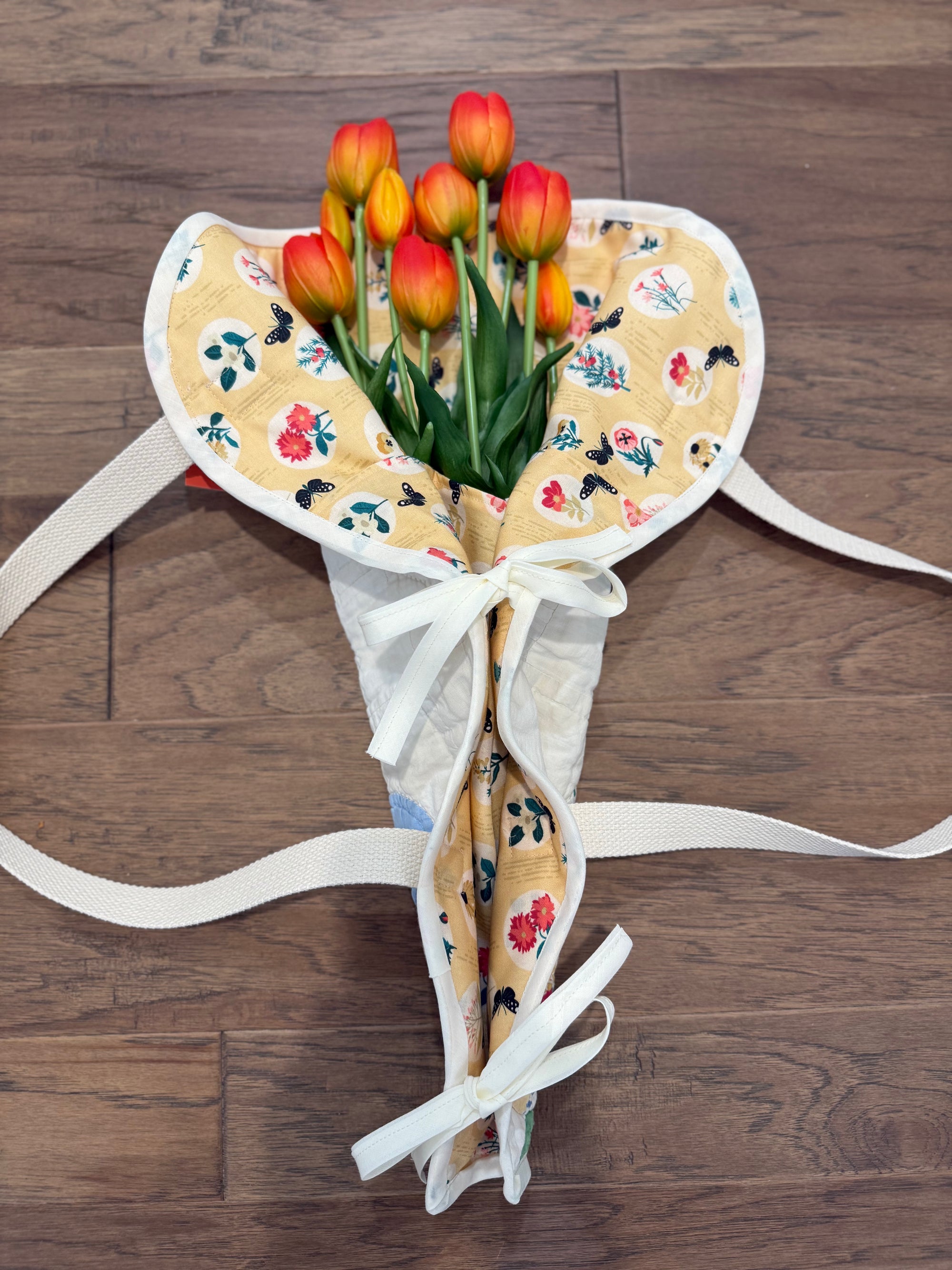 Farmer's Market Flower Tote