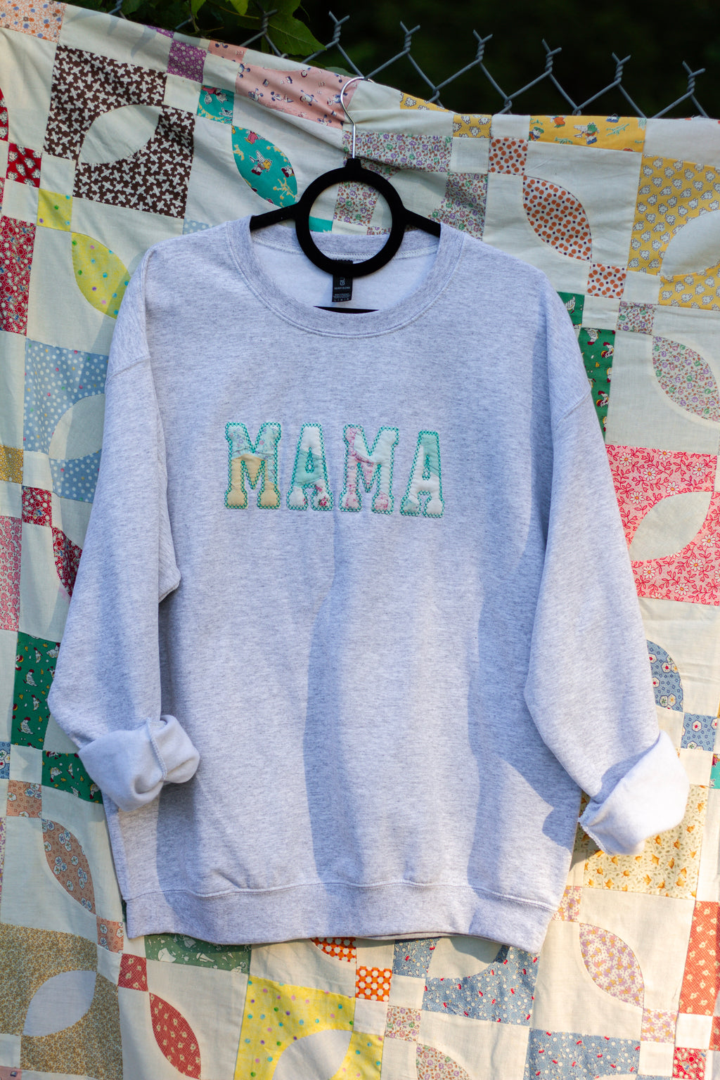 Quilted MAMA Sweatshirt