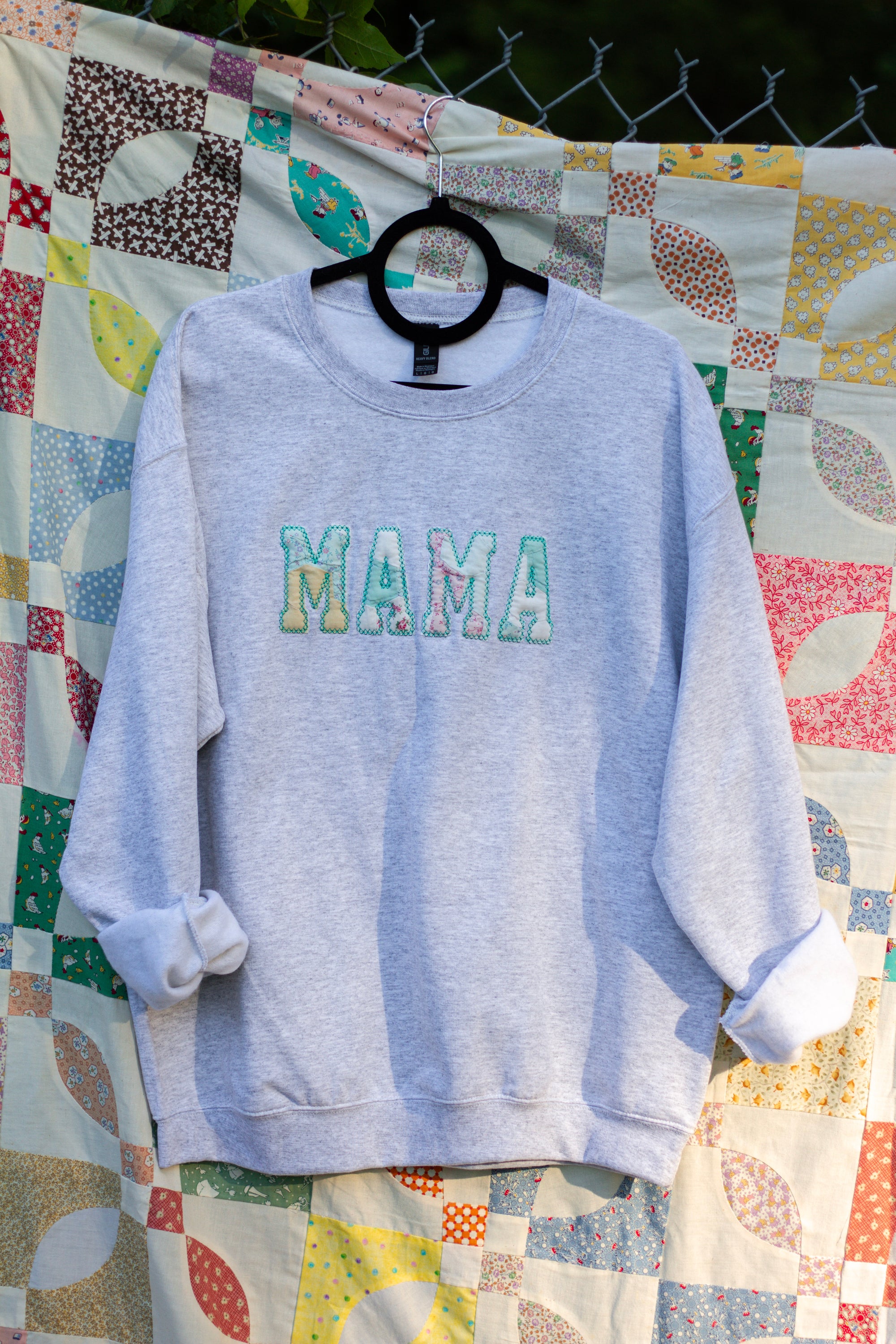 Quilted MAMA Sweatshirt