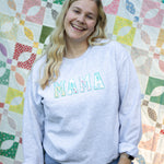 Quilted MAMA Sweatshirt