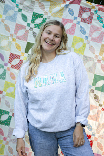 Quilted MAMA Sweatshirt