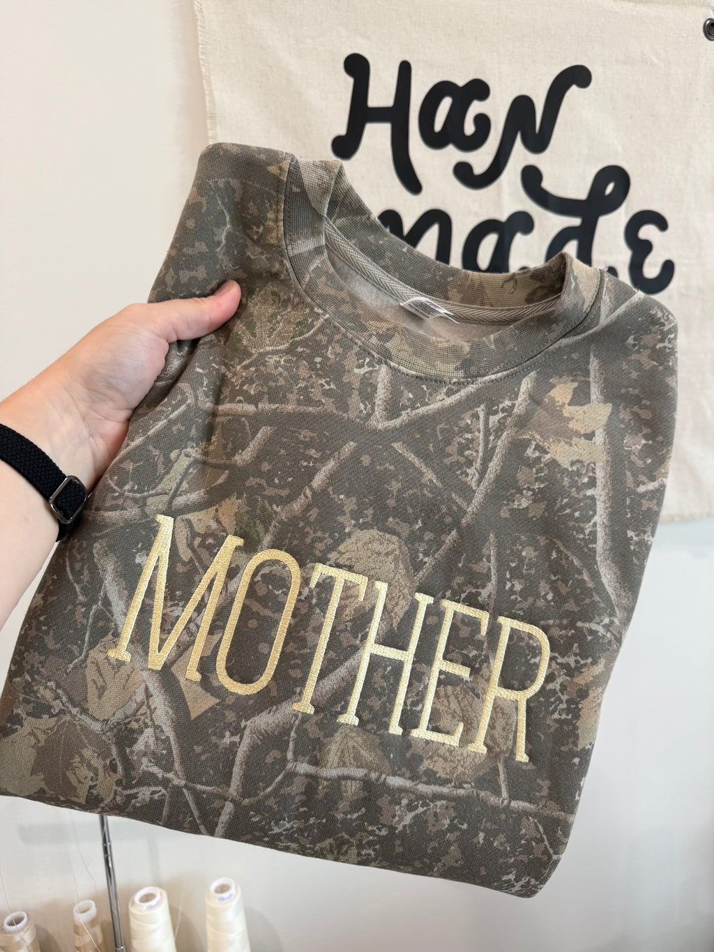 CUSTOMIZABLE Camo Crewnecks