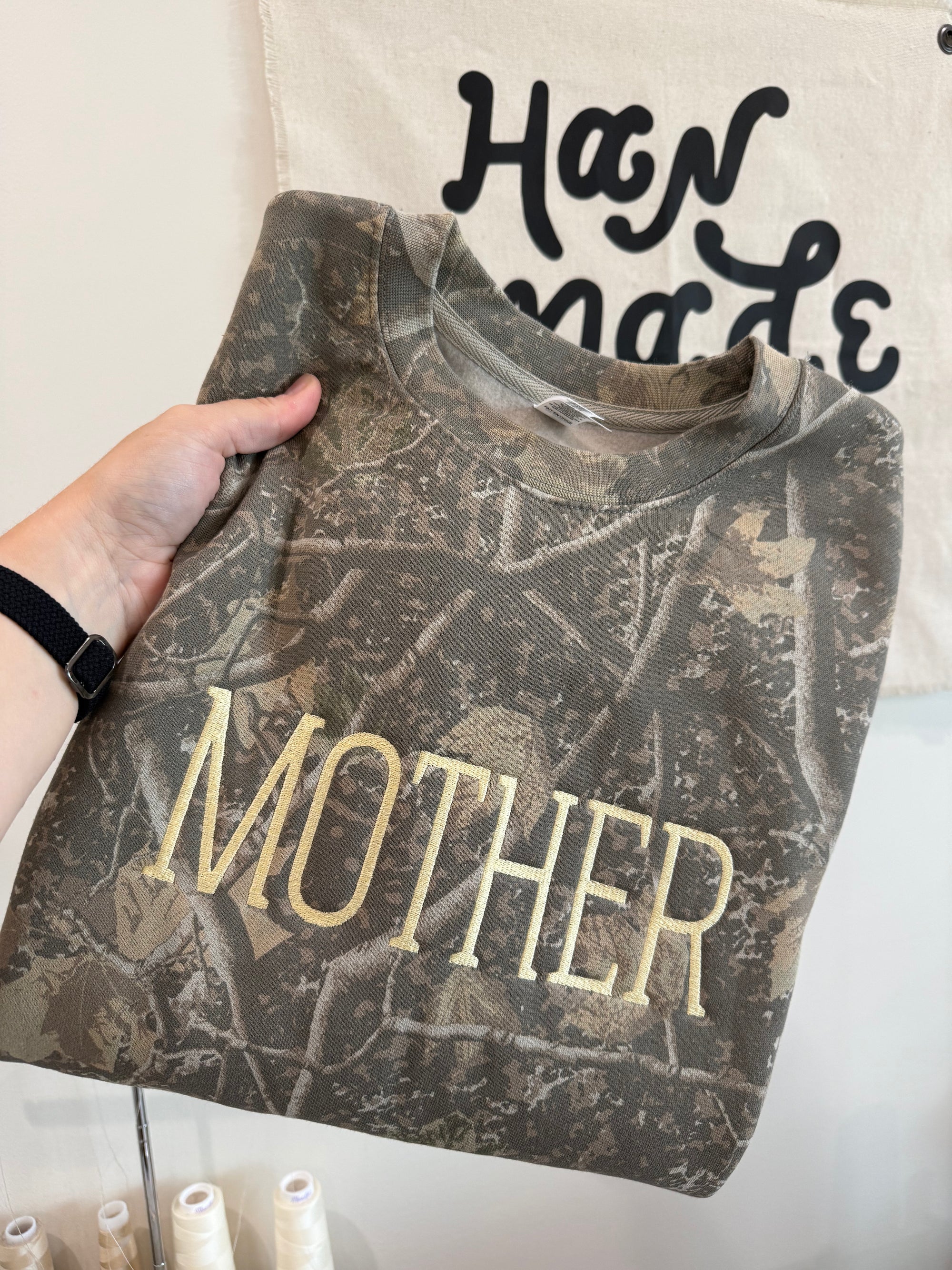 CUSTOMIZABLE Camo Crewnecks