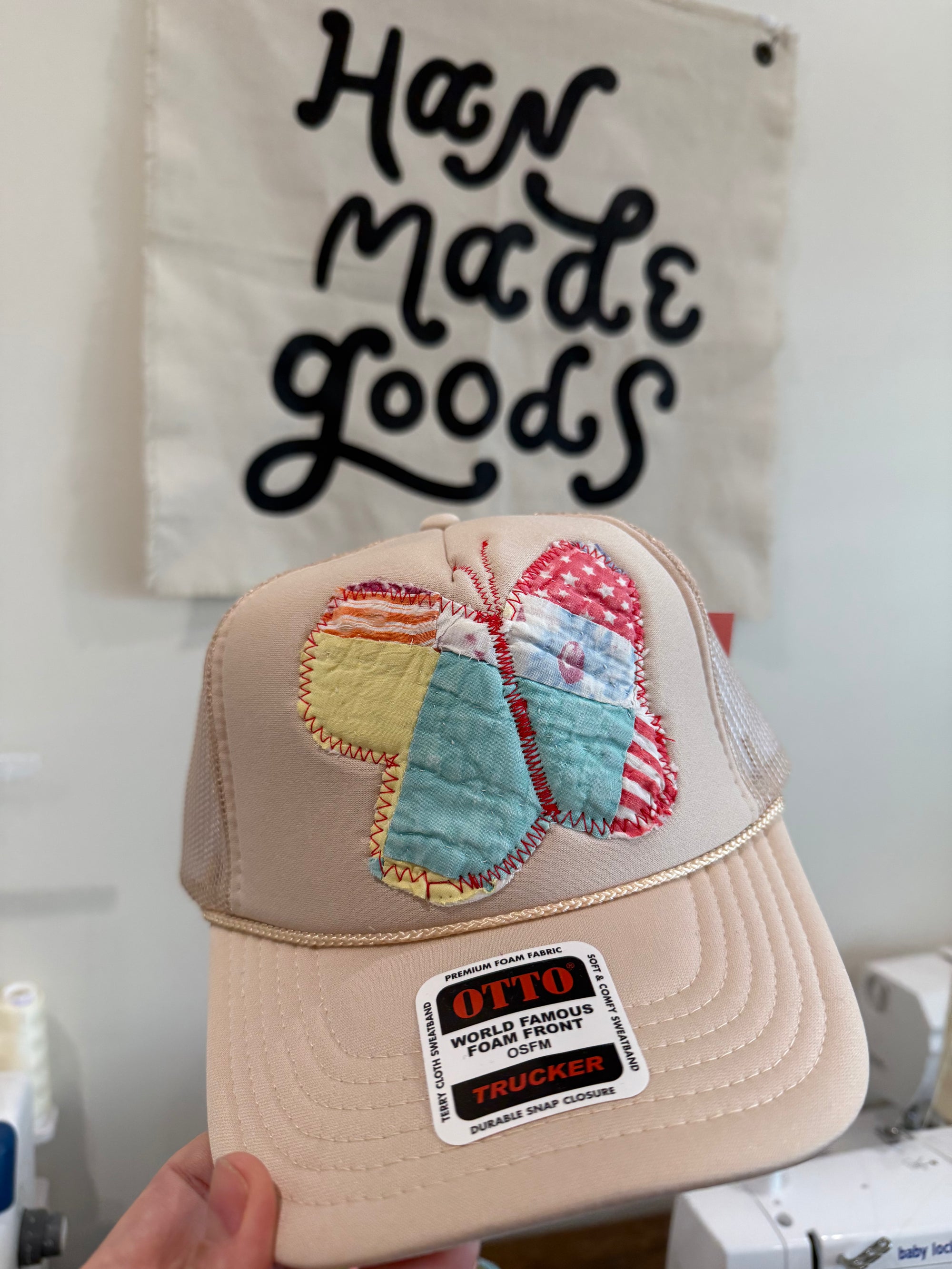 Quilt Patch Trucker Hats