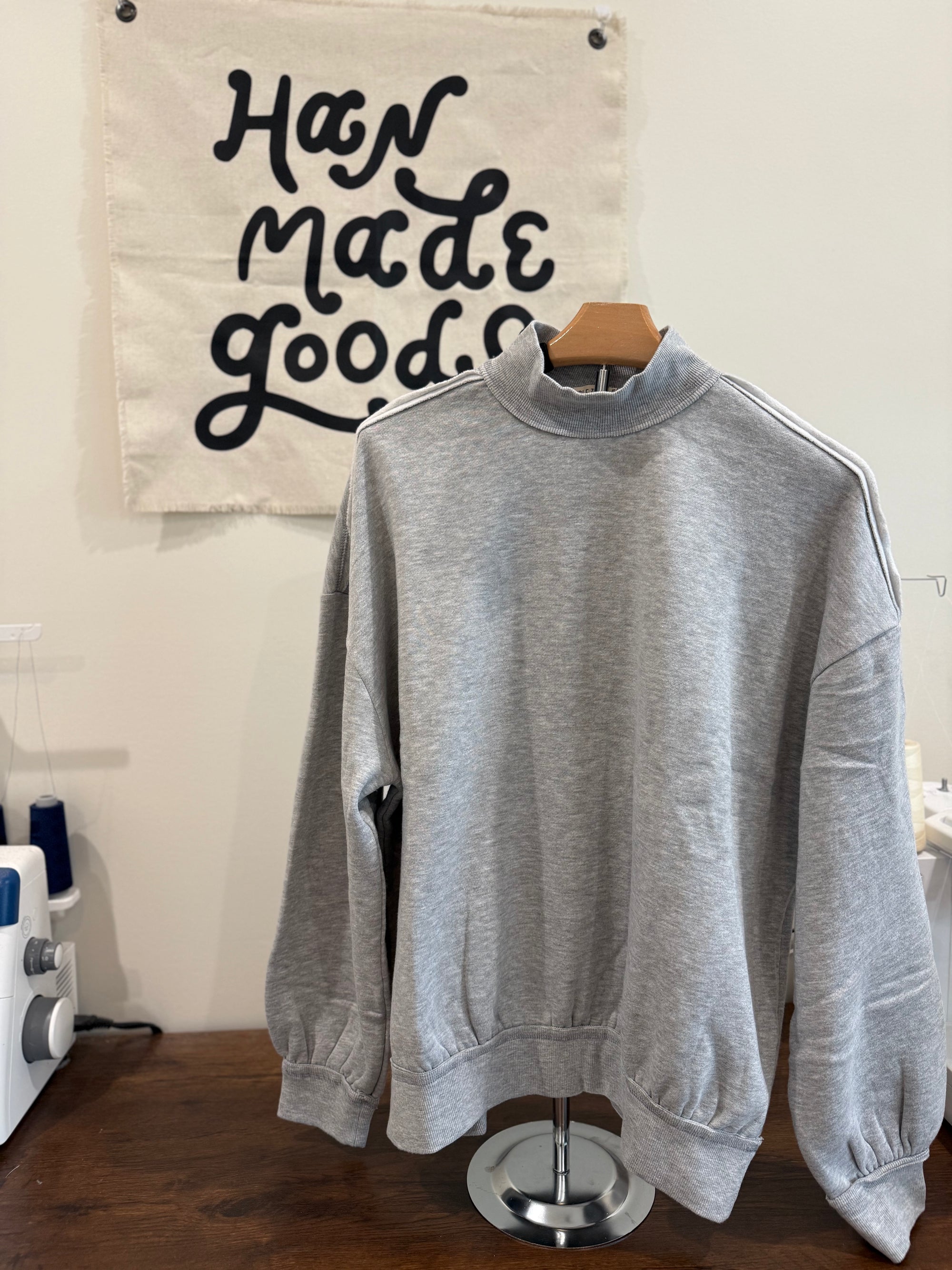 CUSTOMIZABLE Gray Mocknecks