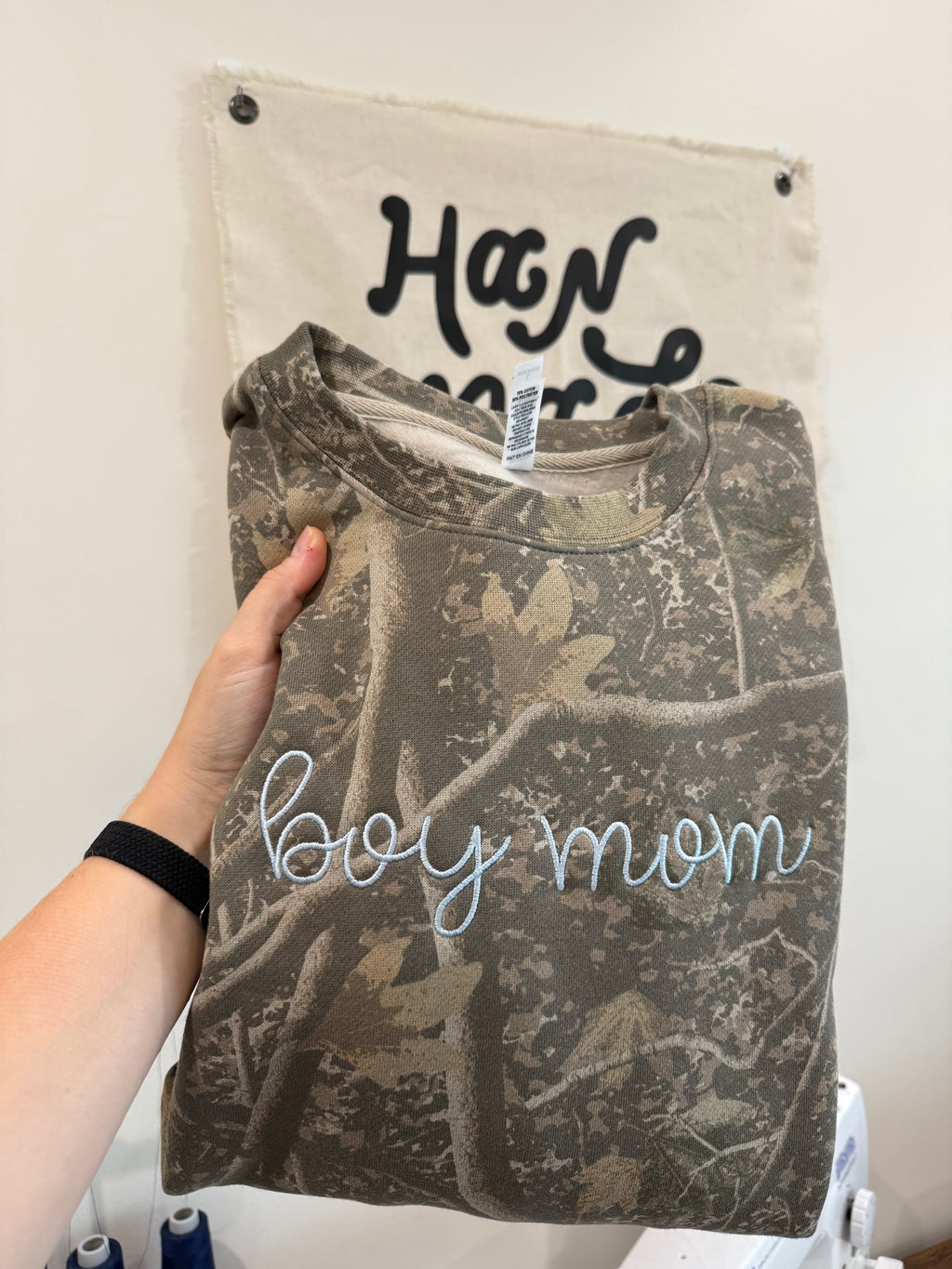 CUSTOMIZABLE Camo Crewnecks