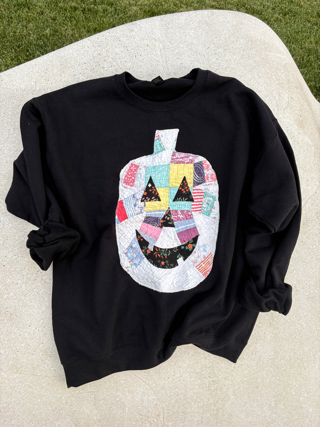 Quilty Jack-O-Lantern Sweatshirts