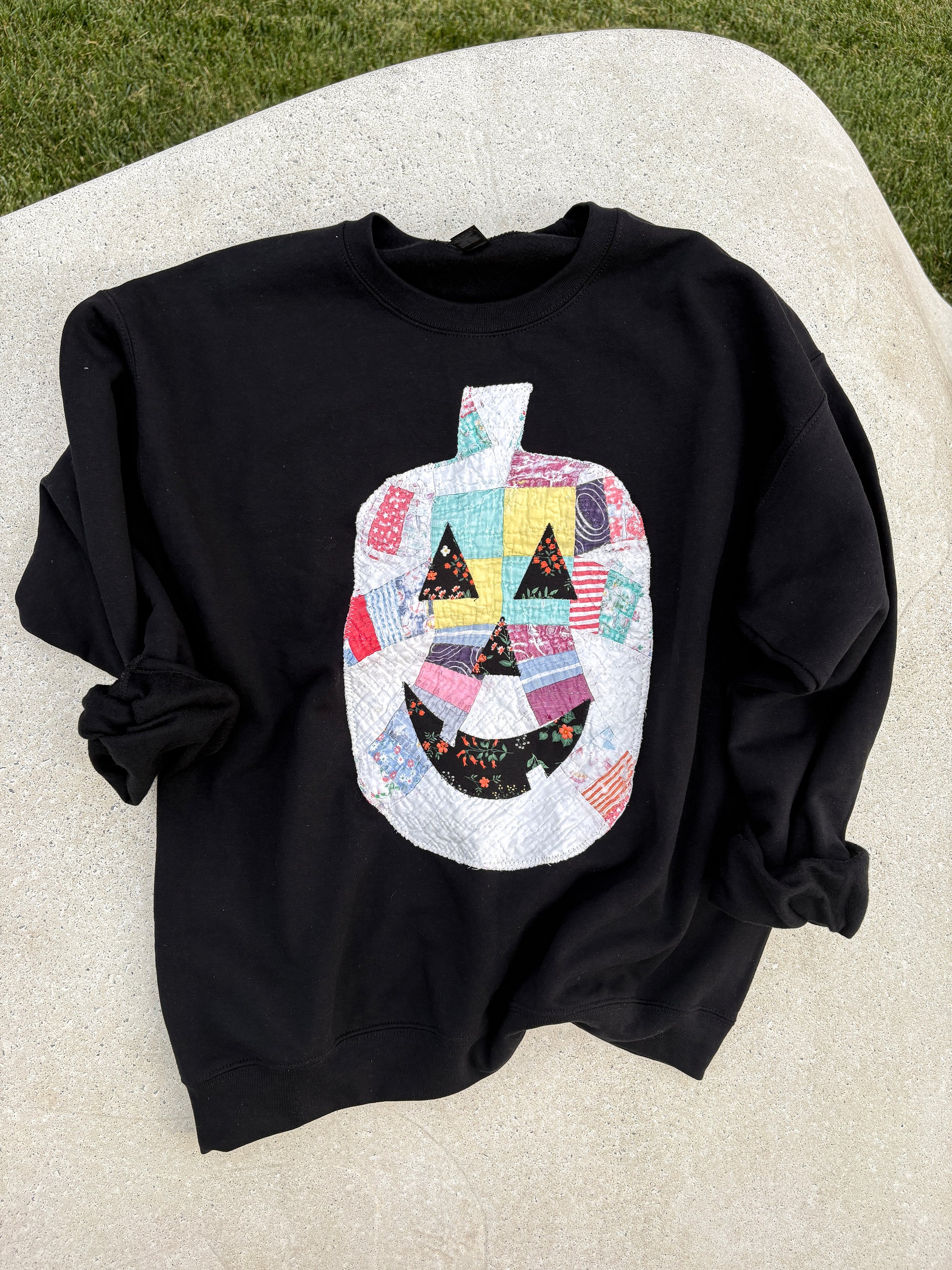 Quilty Jack-O-Lantern Sweatshirts
