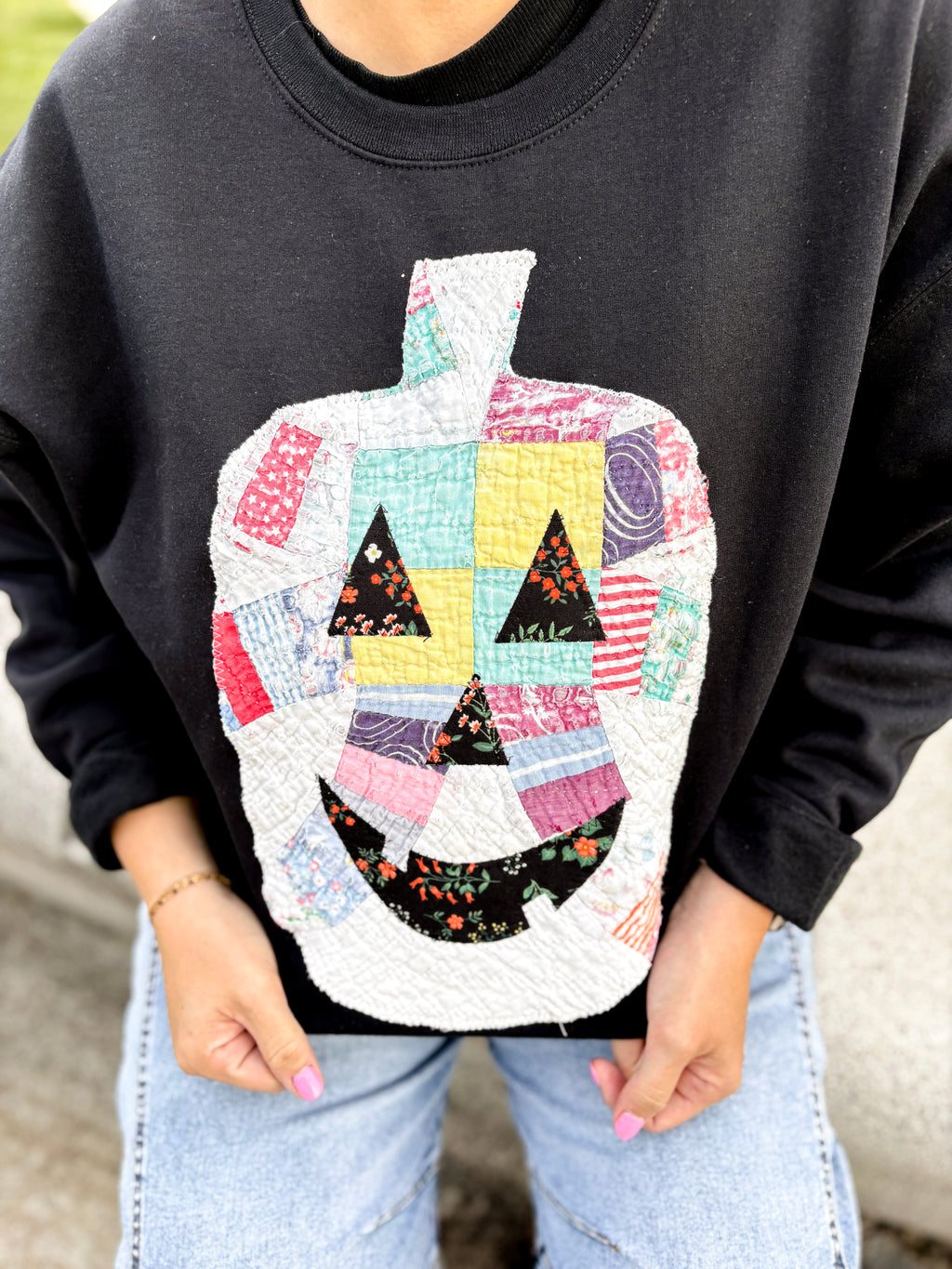 Quilty Jack-O-Lantern Sweatshirts