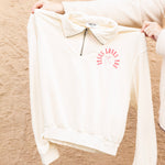 Jesus Loves You Half Zip Sweatshirt