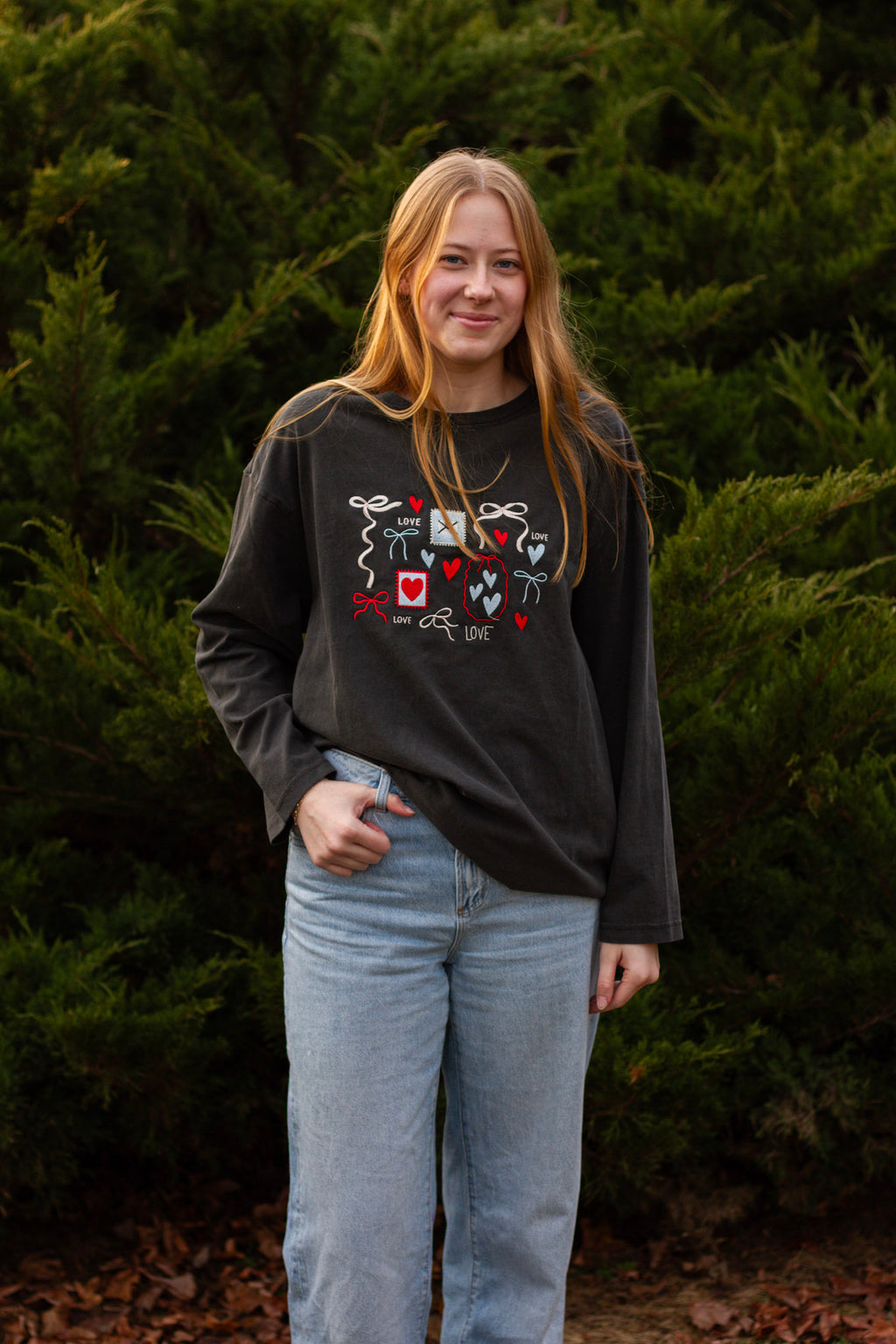 Valentine's Collage Long Sleeve