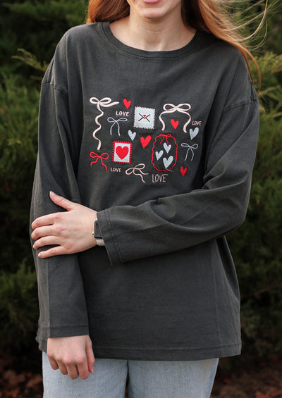 Valentine's Collage Long Sleeve