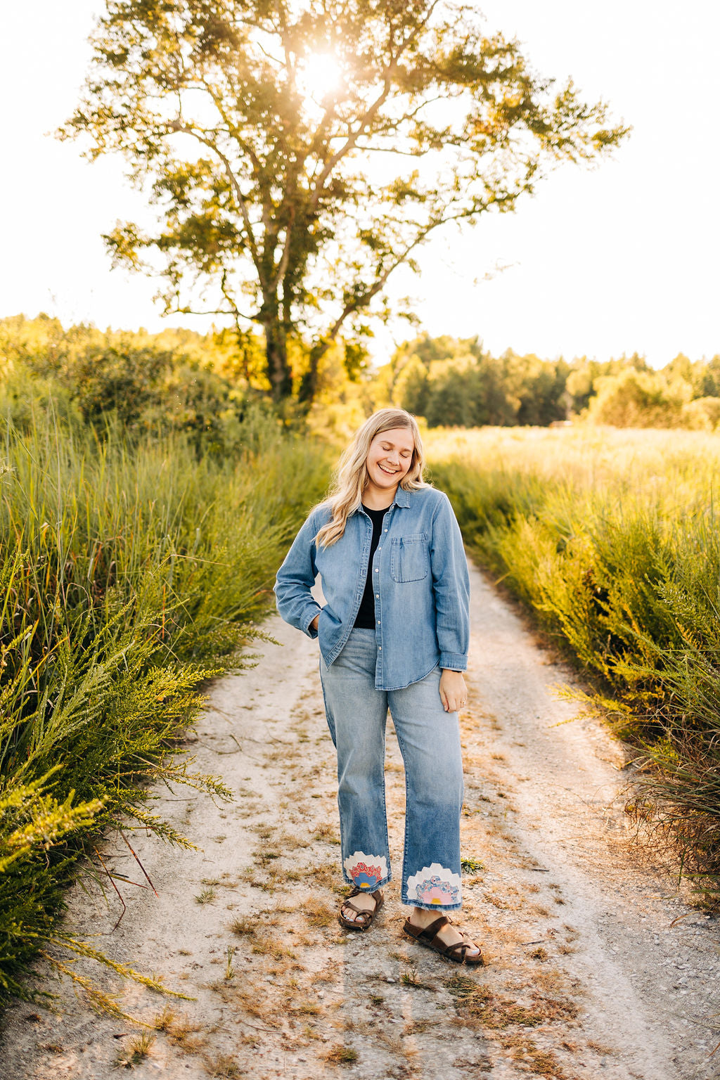 Quilt Patch Jeans
