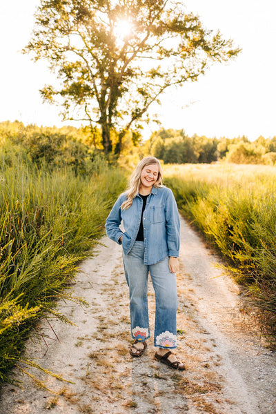 Quilt Patch Jeans