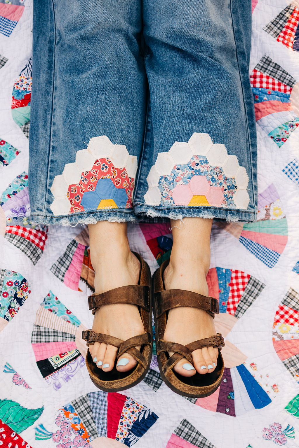 Quilt Patch Jeans
