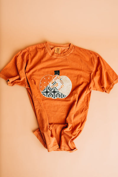 Patchy Pumpkin Tee