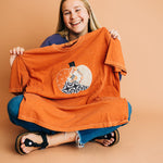 Patchy Pumpkin Tee