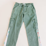 Green Quilt Pants