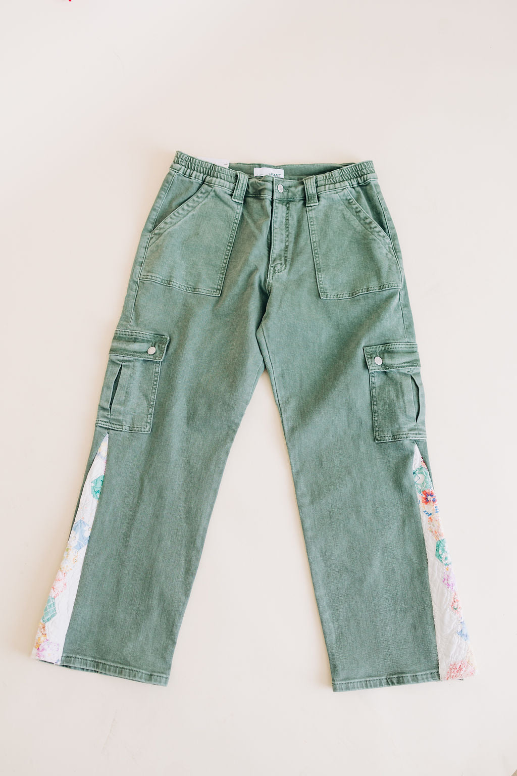 Green Quilt Pants