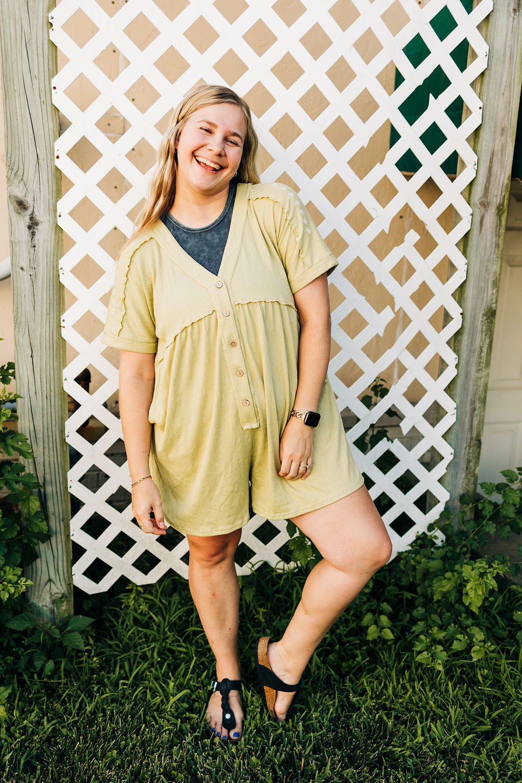 Blooming Daisies Romper